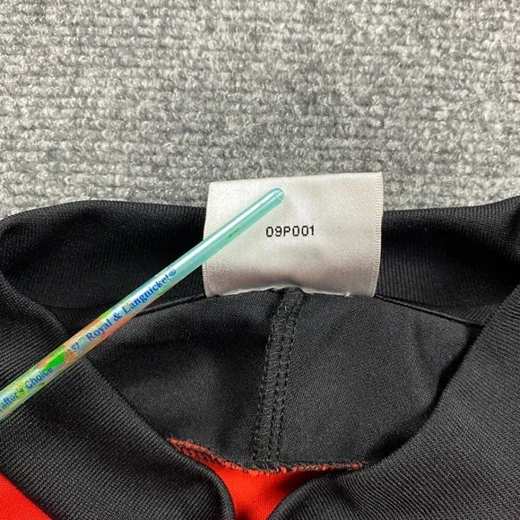 Vintage Adidas Soccer Jersey Mens Large Red Elbow Pads Goalkeeper Adults - Picture 7 of 12